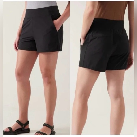 Athleta Pants - Athleta Brooklyn Short - Black - Size 10